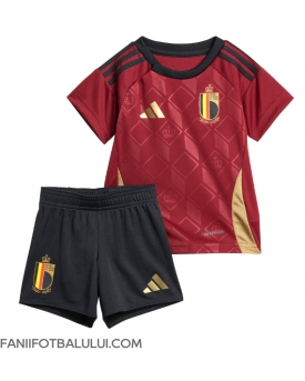 Belgia Echipament de Fotbal Replică European 2024 Copii Acasa (+ Șorturi)